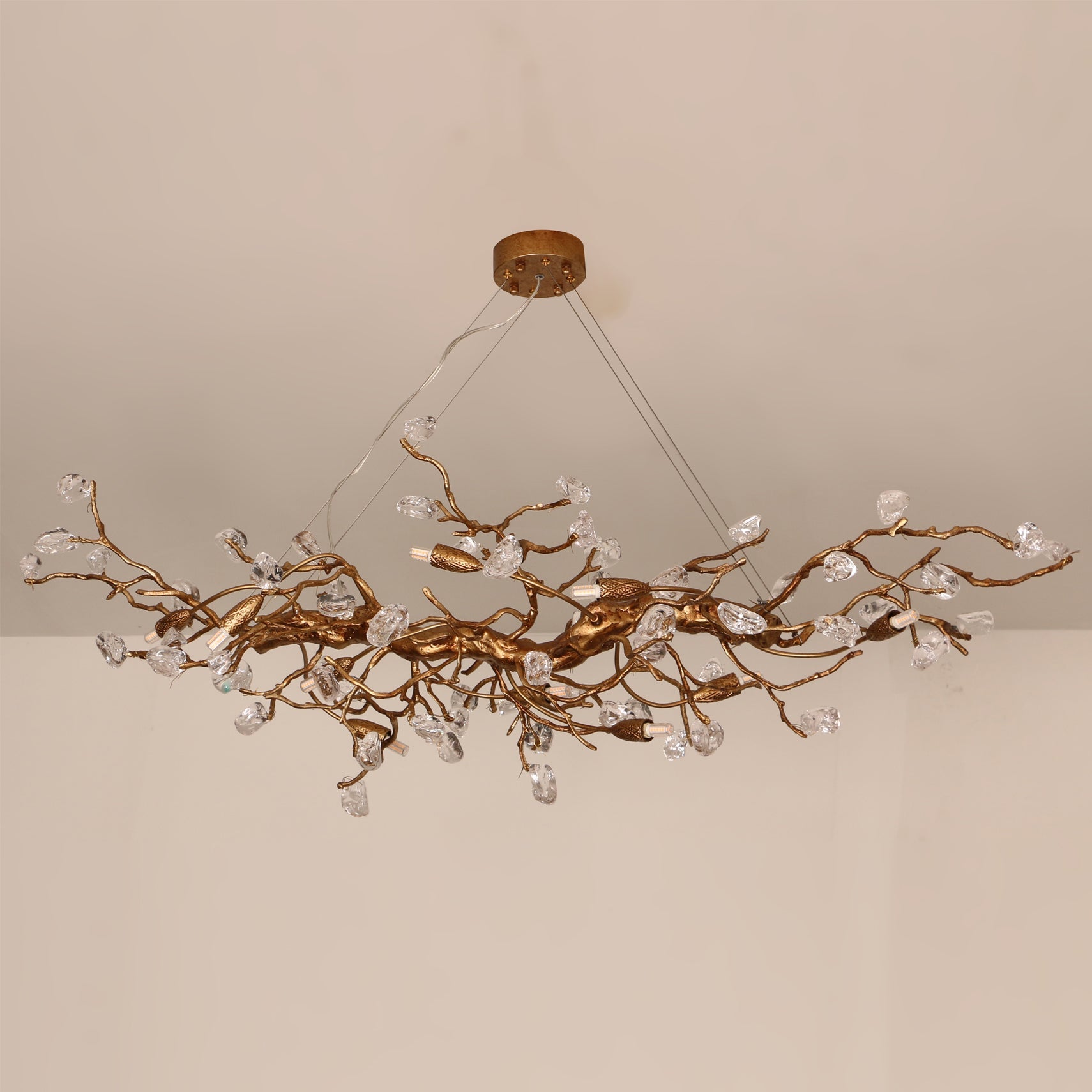 VIOLETTE FLORAL BRANCH CEILING LANTERN