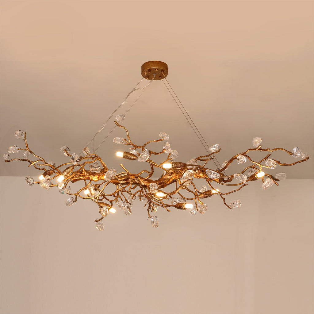 VIOLETTE FLORAL BRANCH CEILING LANTERN