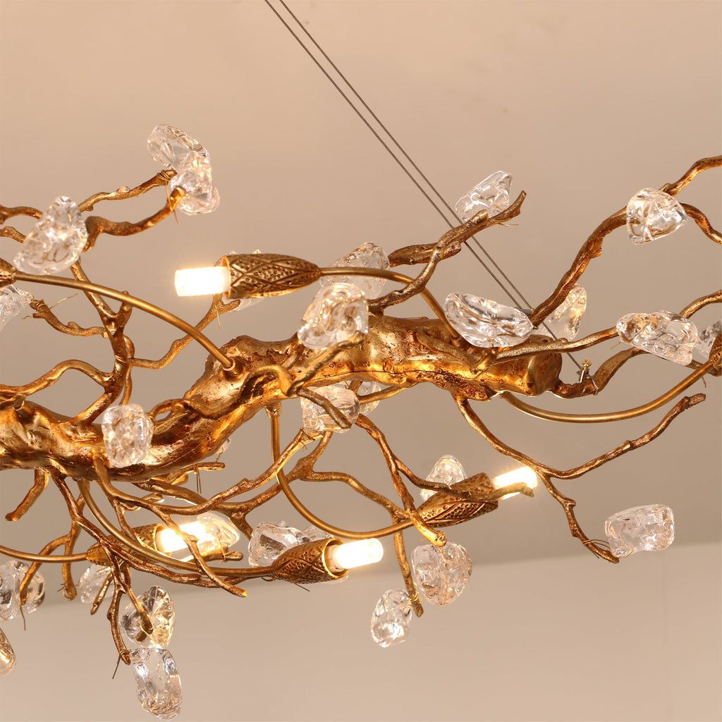 VIOLETTE FLORAL BRANCH CEILING LANTERN