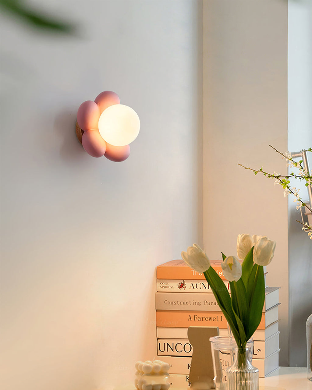 FLORENCE PETAL ILLUMINATION SCONCE