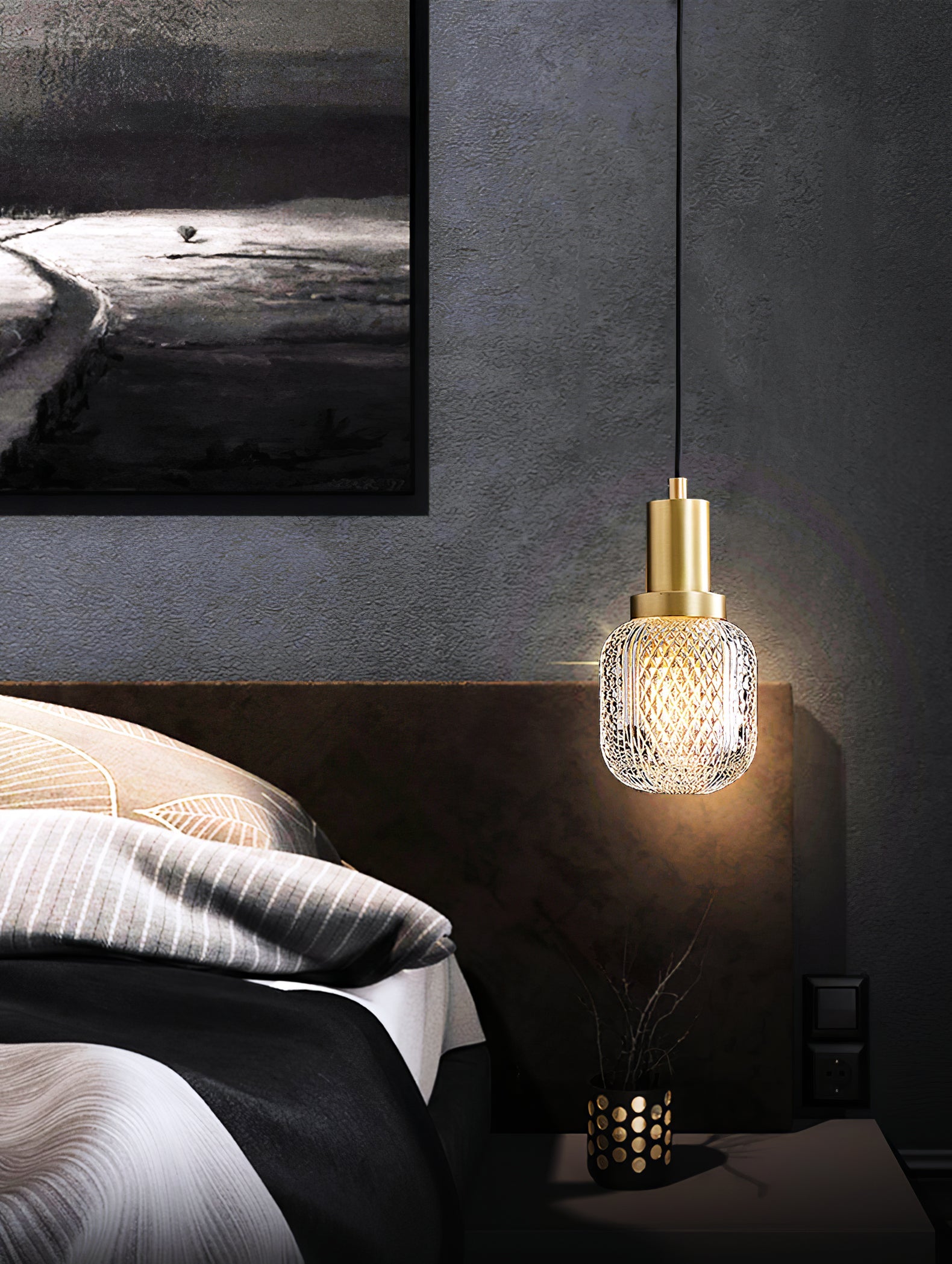 FLEETWOOD FLORAL HANGING LANTERN