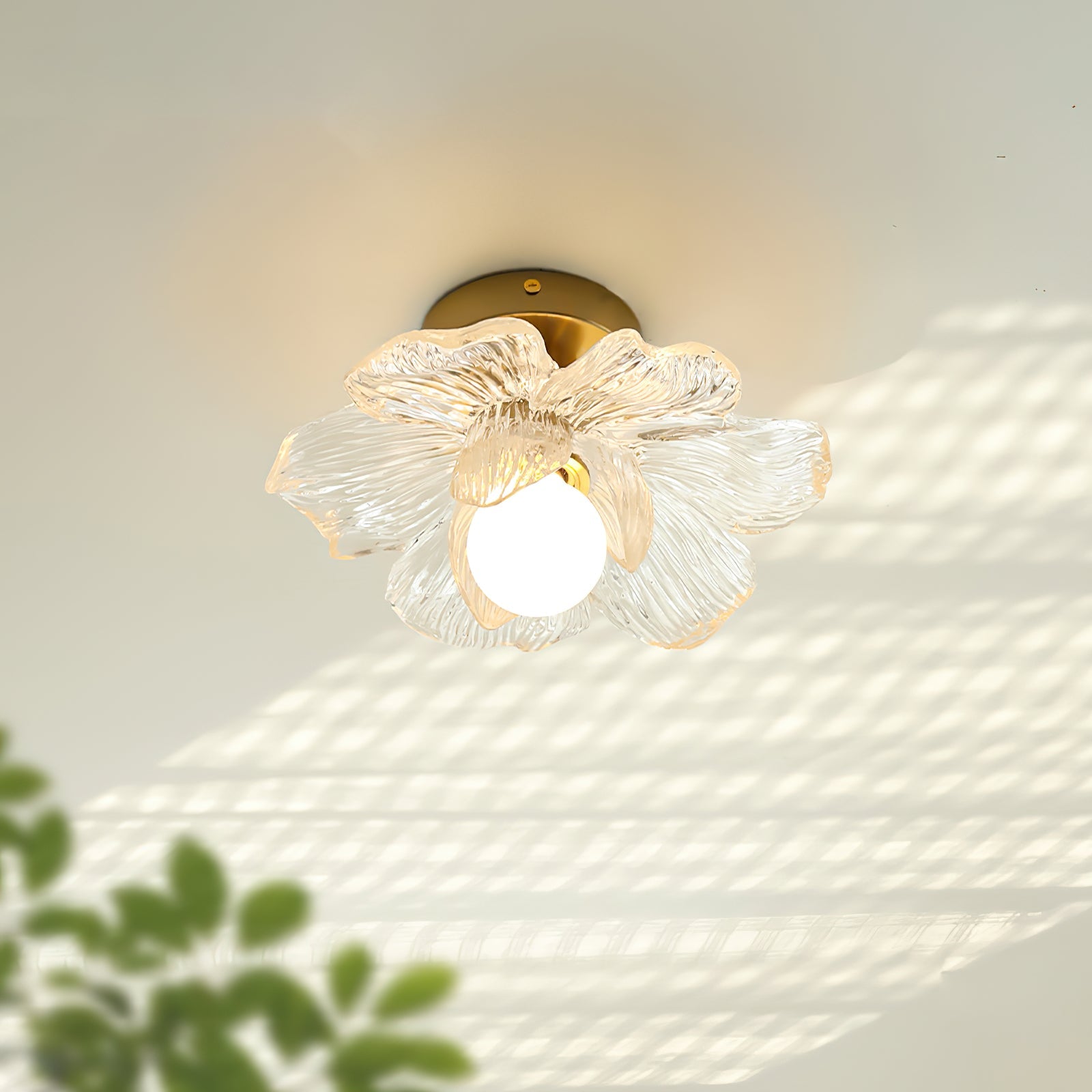 WHITBY PETAL SHAPED CEILING ILLUMINATOR