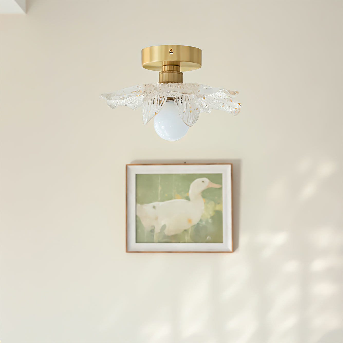 WHITBY PETAL SHAPED CEILING ILLUMINATOR