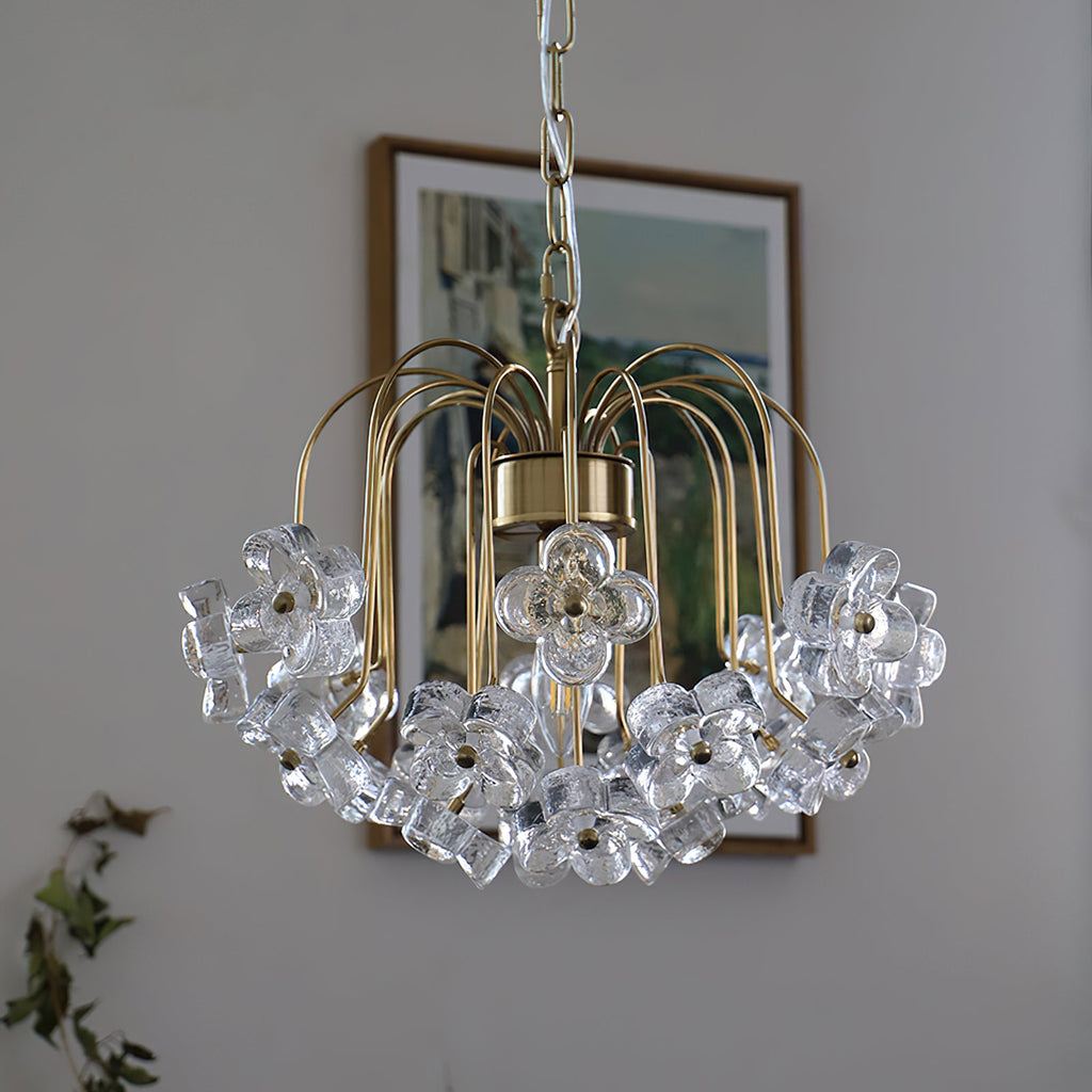 VIOLETTE FLORAL INSPIRATION HANGING LANTERN