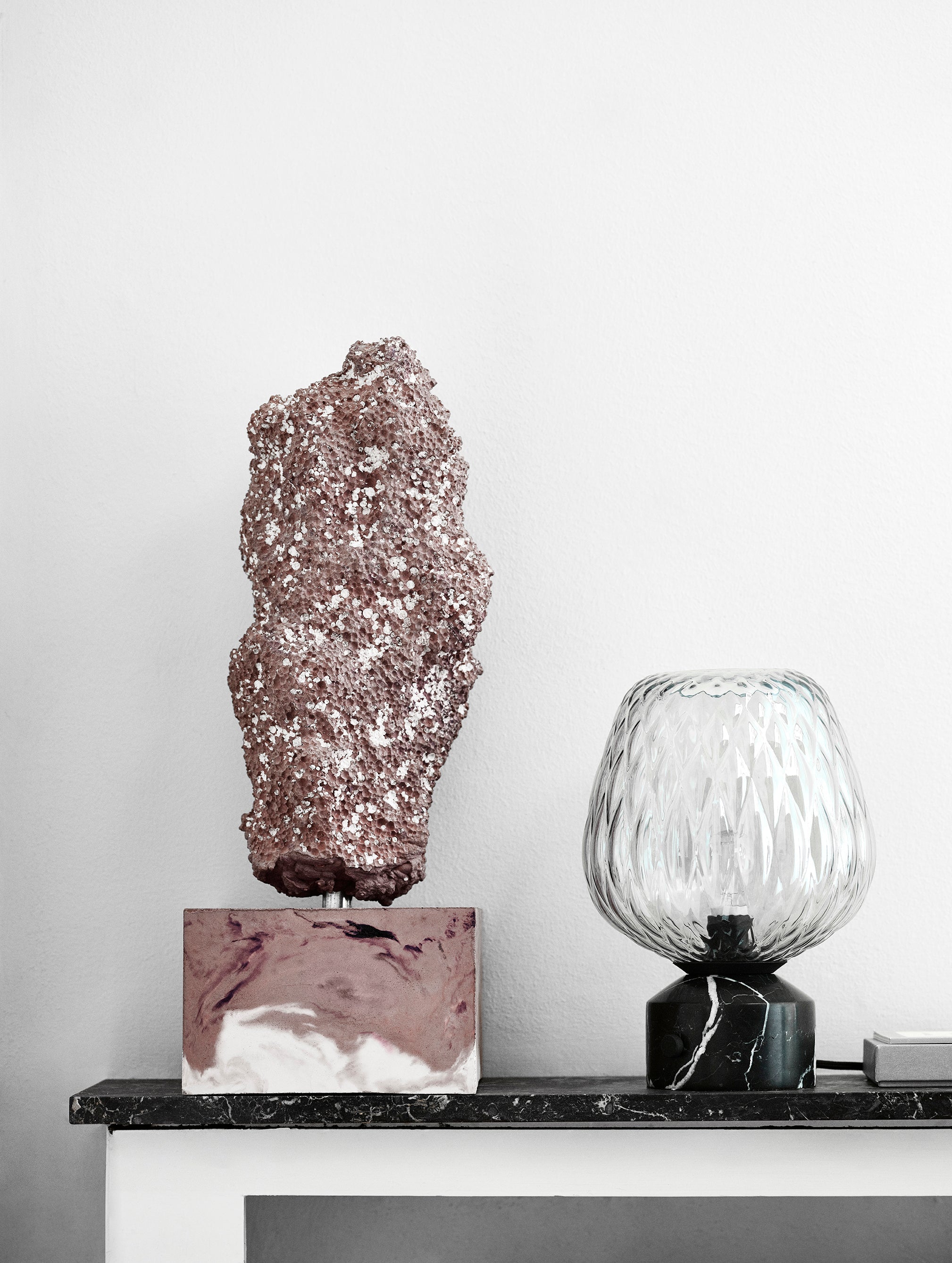 WINTHROP HAND-BLOWN GLASS TABLE ILLUMINATOR