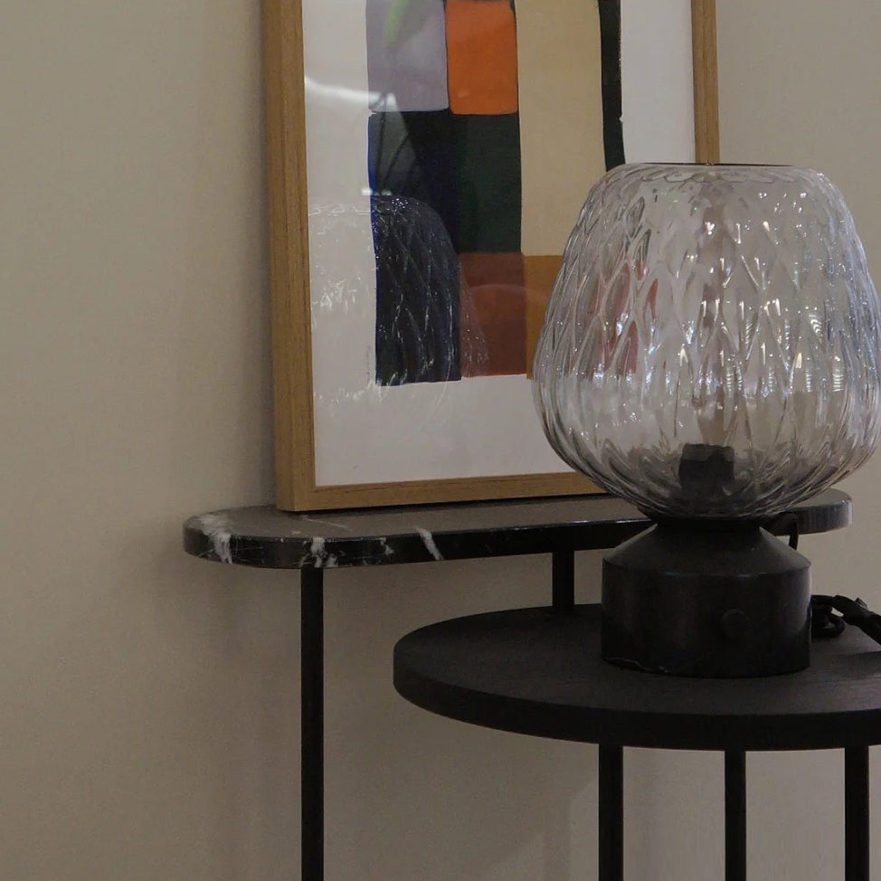 WINTHROP HAND-BLOWN GLASS TABLE ILLUMINATOR