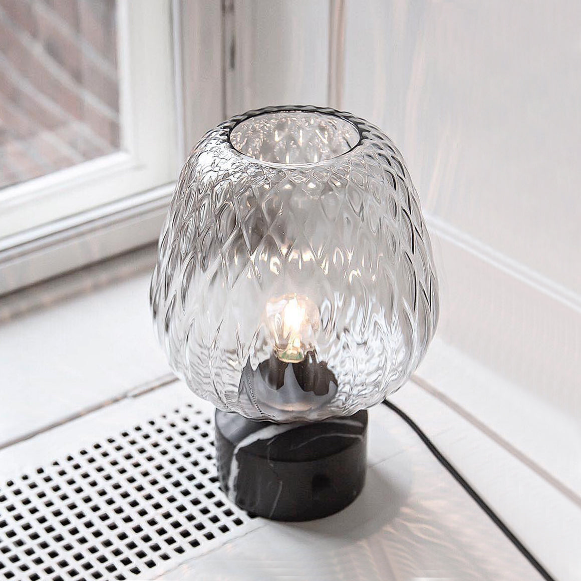 WINTHROP HAND-BLOWN GLASS TABLE ILLUMINATOR