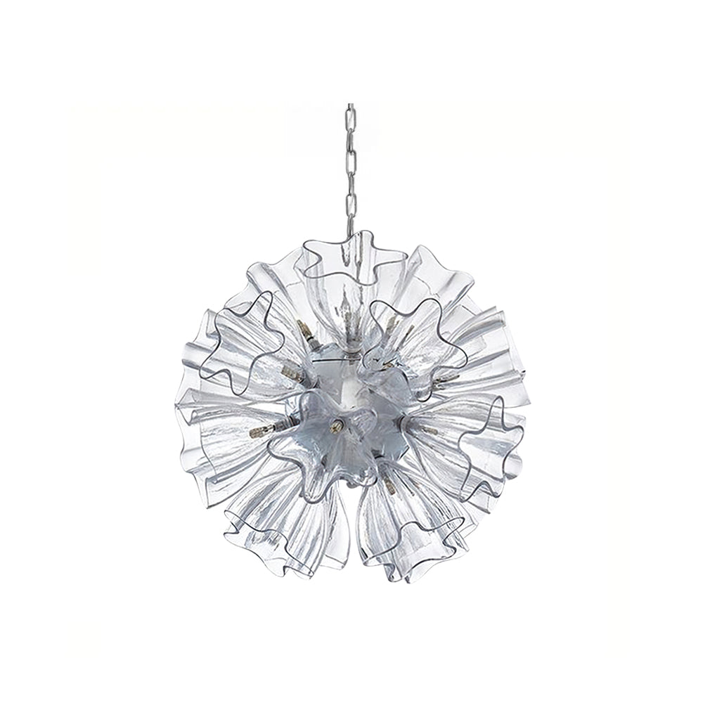 FENWICK CRYSTAL FLEUR-DE-LIS CHANDELIER
