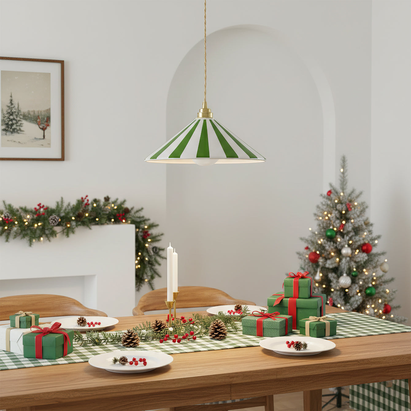 RAVENSDALE TWISTED CORD PENDANT LUMINAIRE
