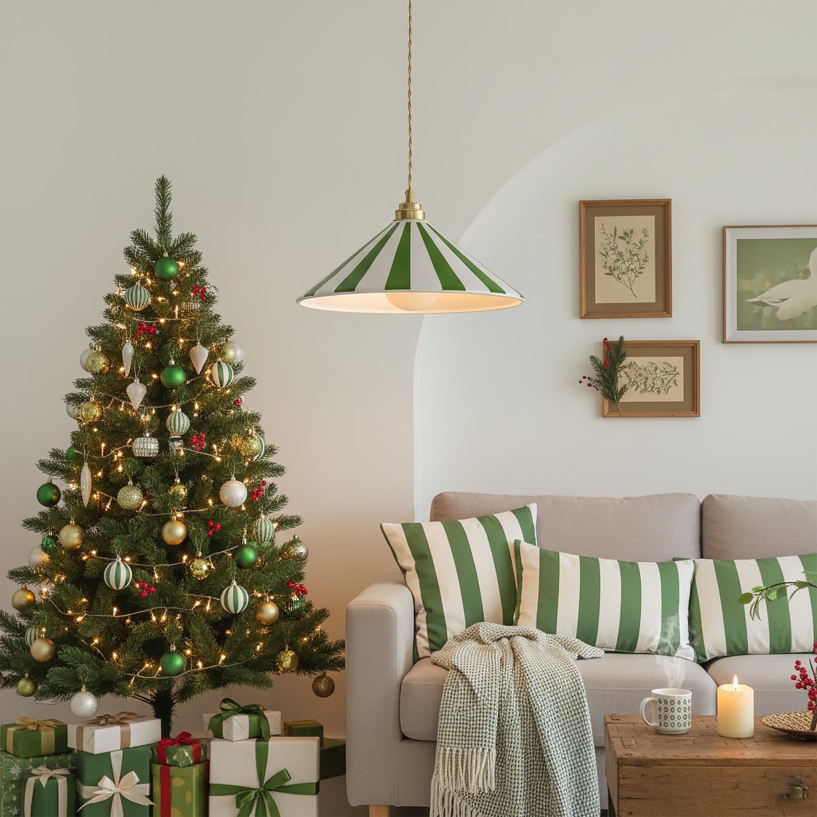 RAVENSDALE TWISTED CORD PENDANT LUMINAIRE