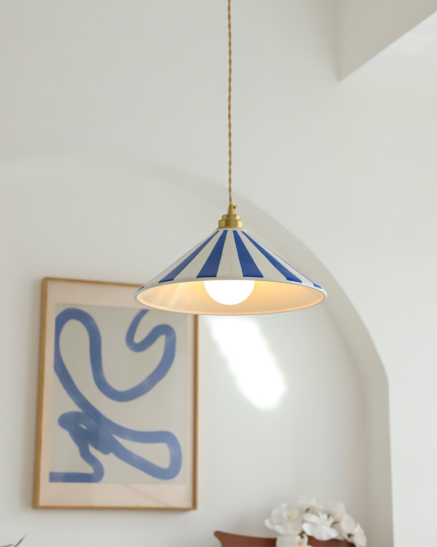 RAVENSDALE TWISTED CORD PENDANT LUMINAIRE