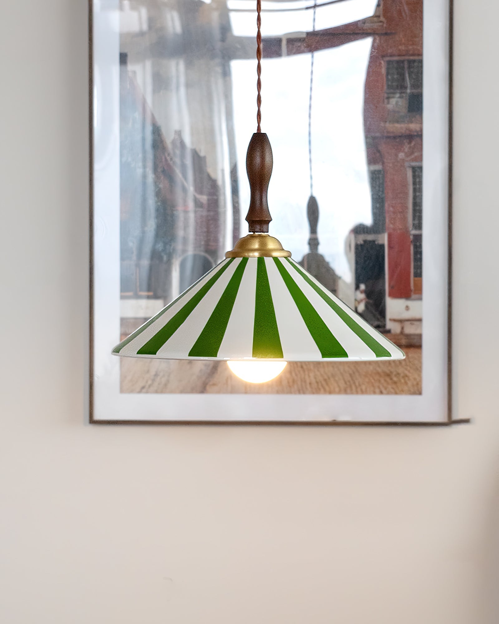 RAVENWOOD TIMBER HANGING LANTERN
