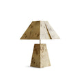 THISTLE WOODEN PYRAMID LANTERN