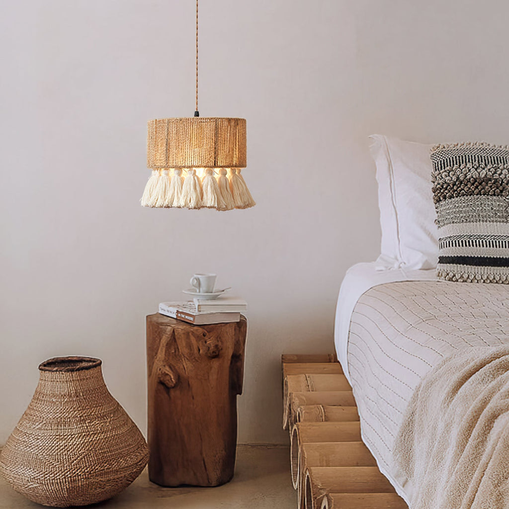 FELICITY WOVEN HANGING LANTERN