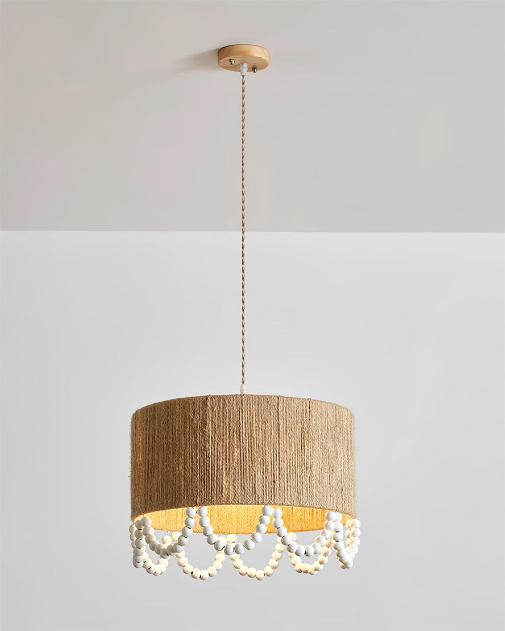FENWICK WOVEN CANOPY PENDANT LIGHT