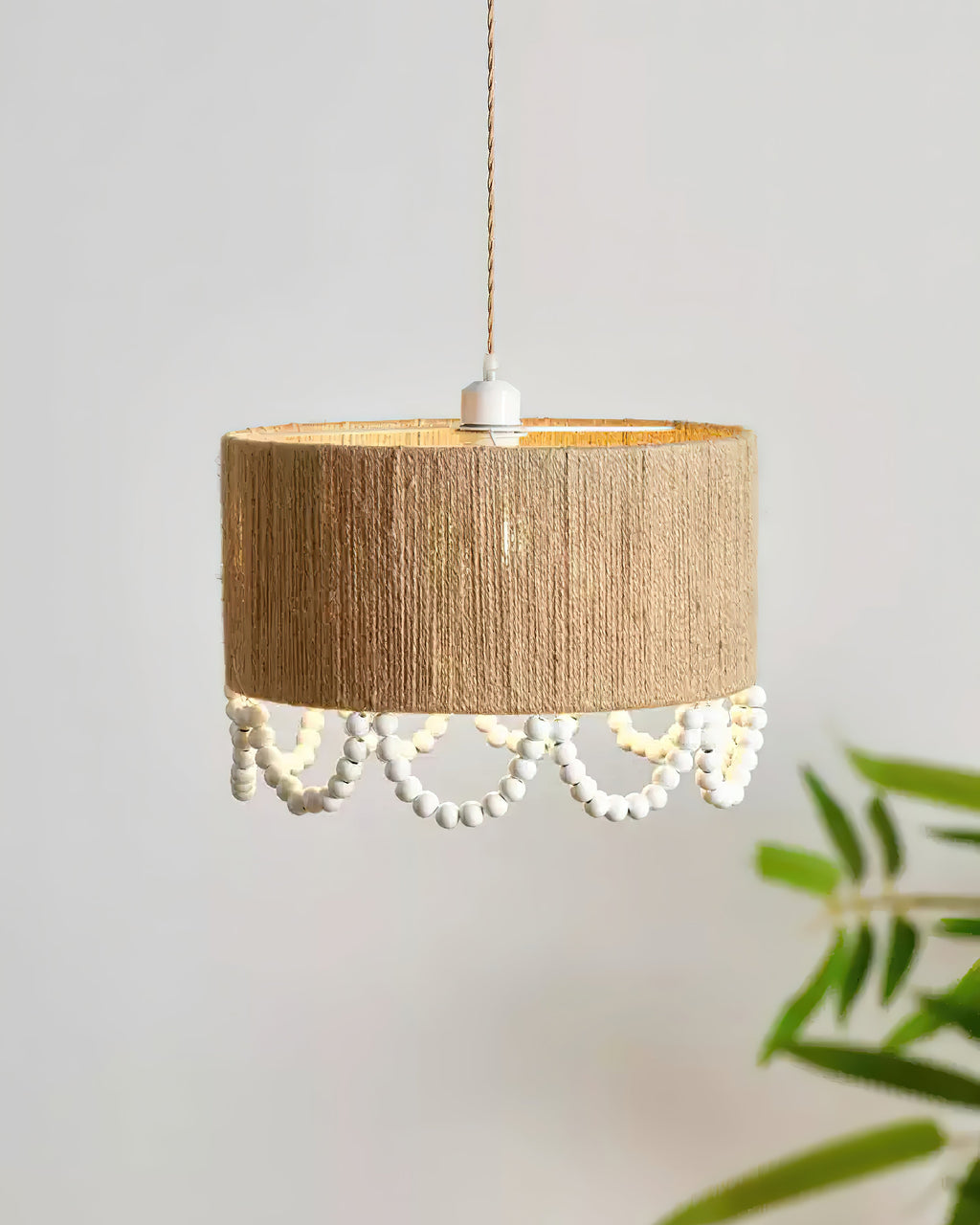 FENWICK WOVEN CANOPY PENDANT LIGHT