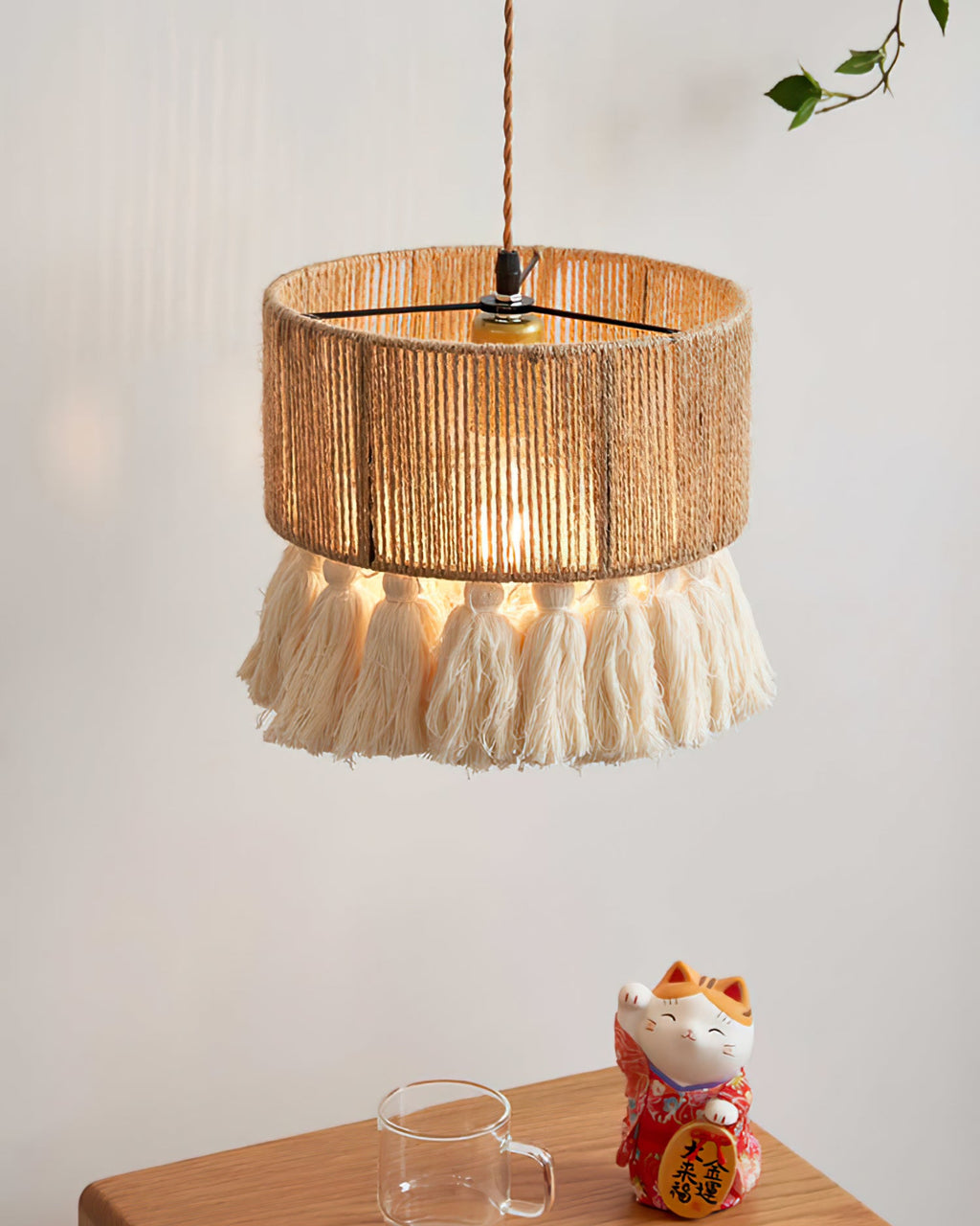 FELICITY WOVEN HANGING LANTERN