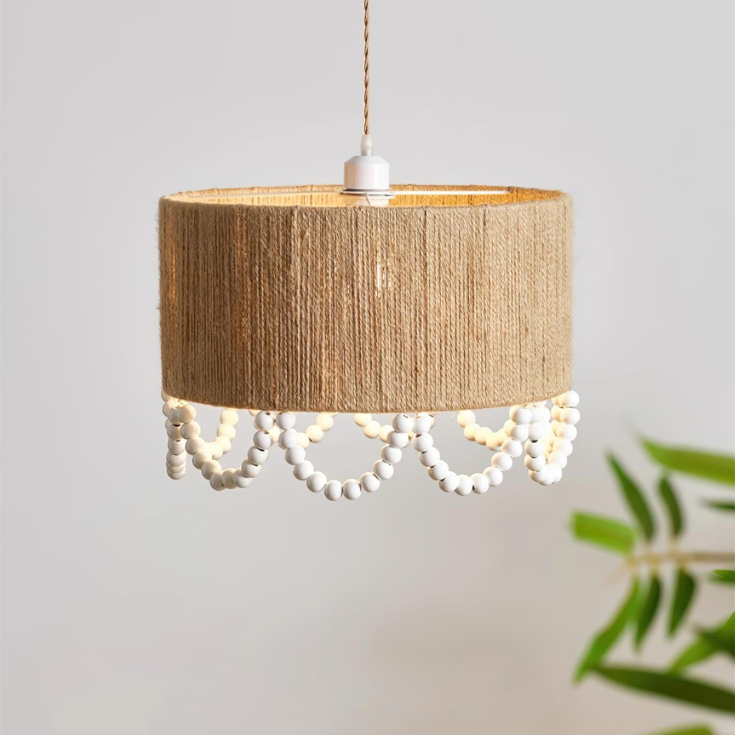FENWICK WOVEN CANOPY PENDANT LIGHT