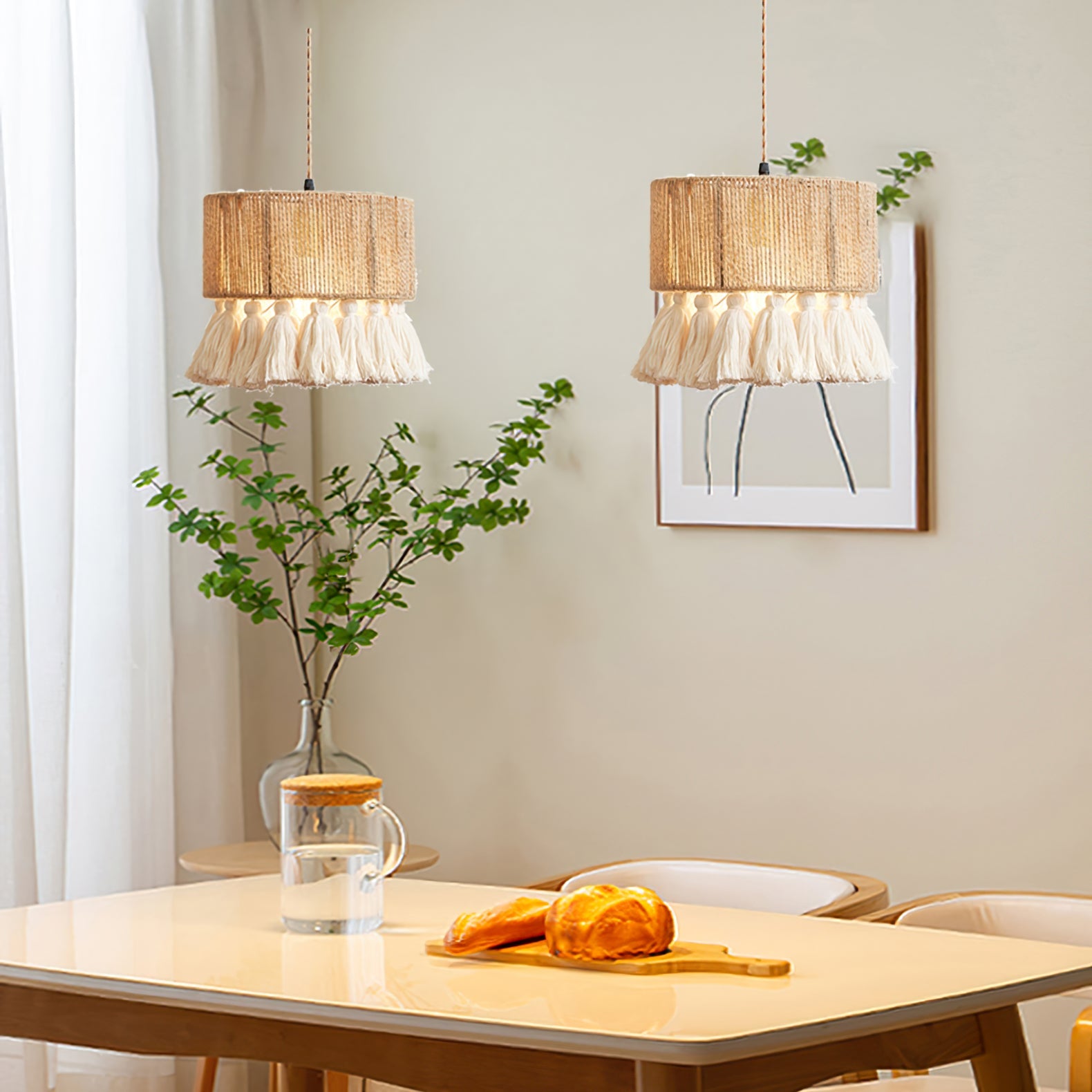 FELICITY WOVEN HANGING LANTERN