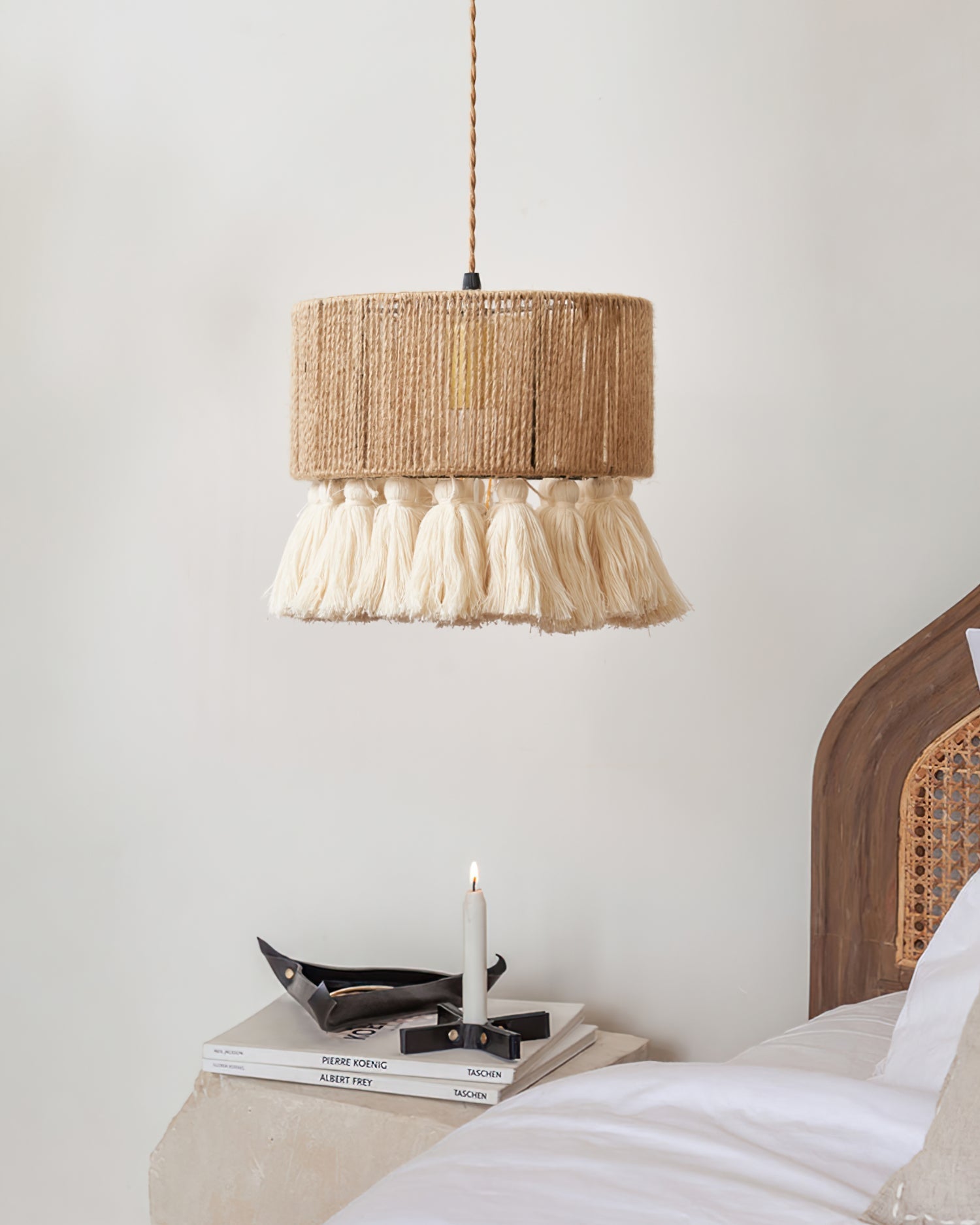 FELICITY WOVEN HANGING LANTERN