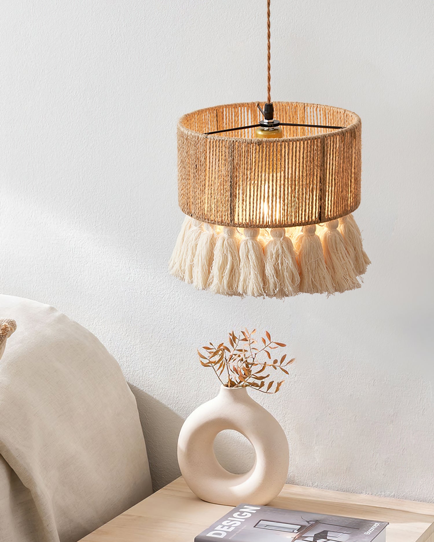 FELICITY WOVEN HANGING LANTERN