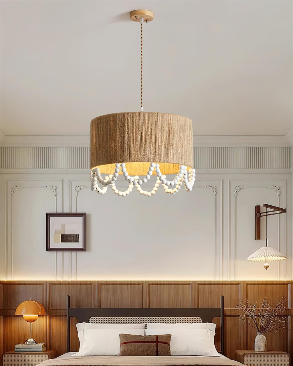 FENWICK WOVEN CANOPY PENDANT LIGHT
