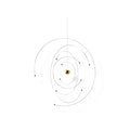 ASTRID ORBITAL HANGING MOBILE