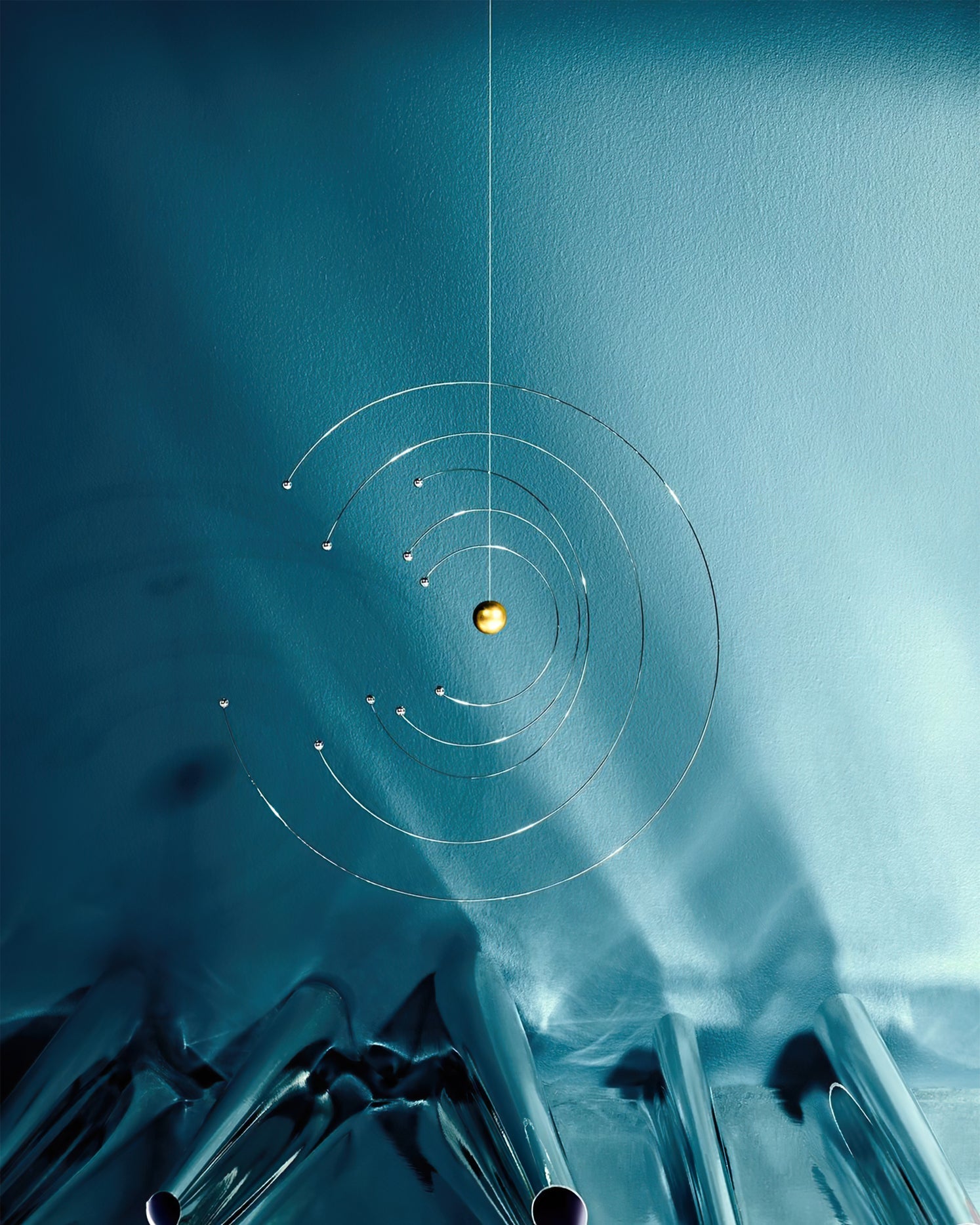 ASTRID ORBITAL HANGING MOBILE