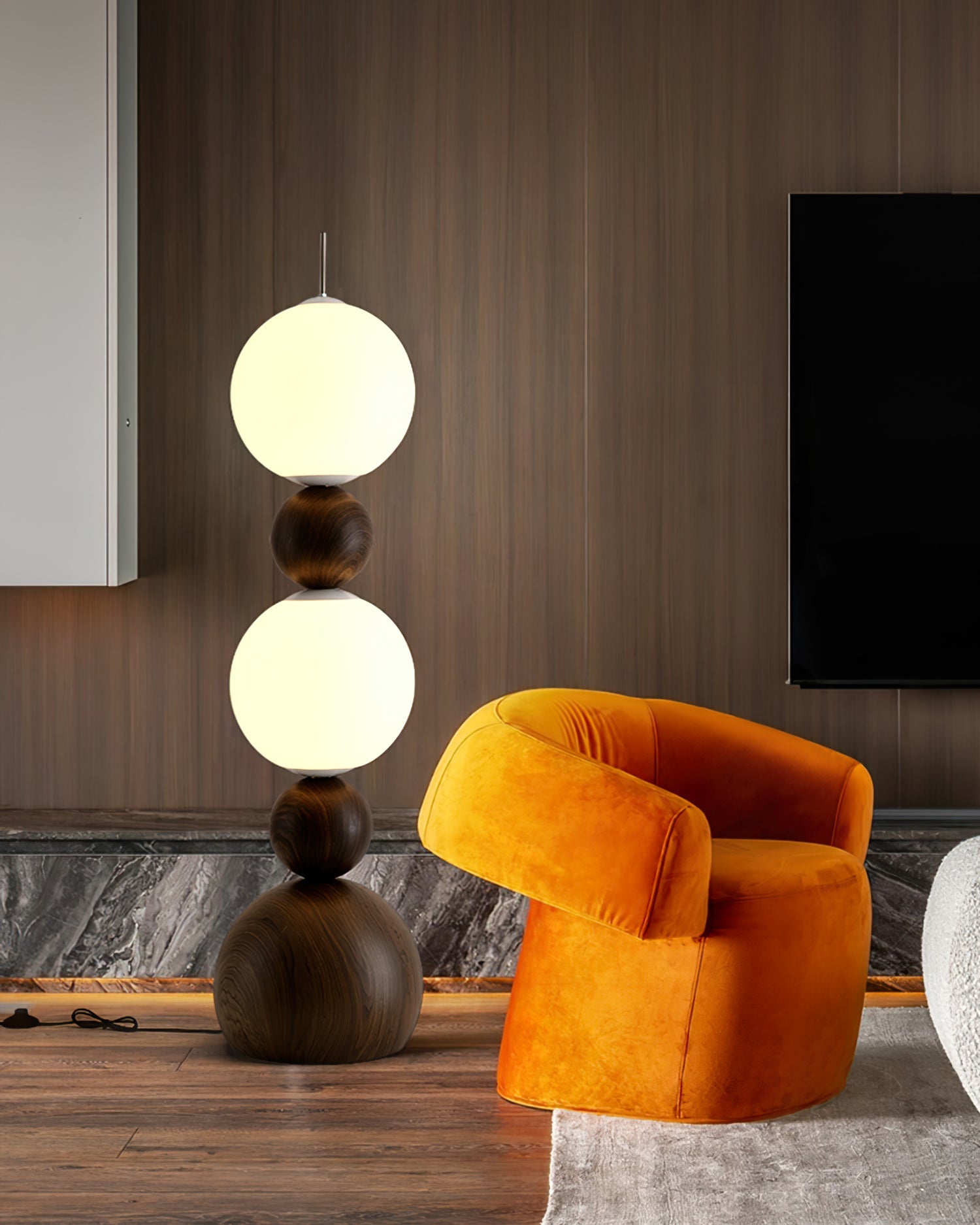 RAVENWOOD SPHERE FLOOR LIGHT