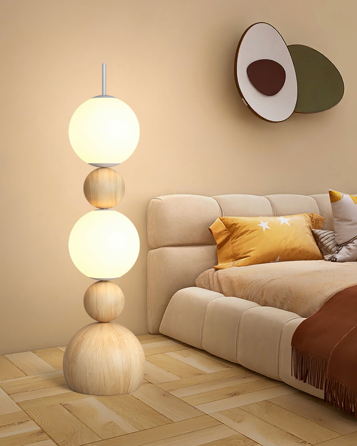 RAVENWOOD SPHERE FLOOR LIGHT