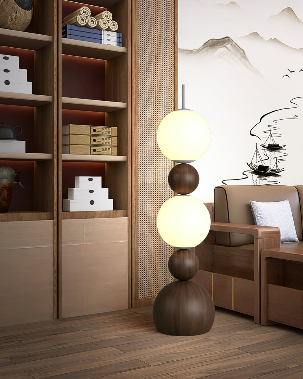 RAVENWOOD SPHERE FLOOR LIGHT