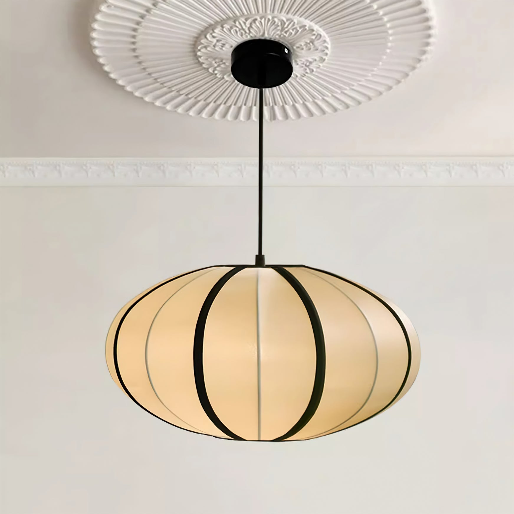 CHARLESTON WOVEN CANOPY HANGING LAMP