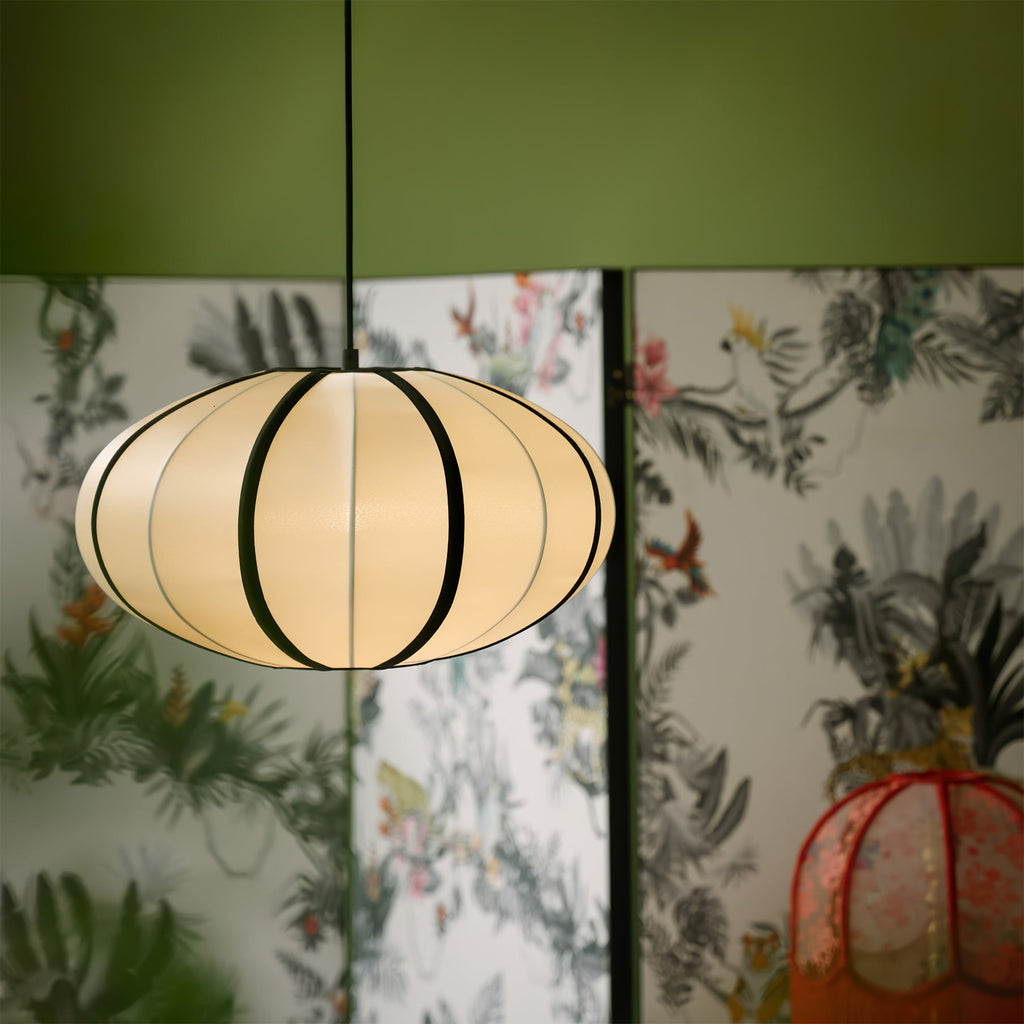 CHARLESTON WOVEN CANOPY HANGING LAMP