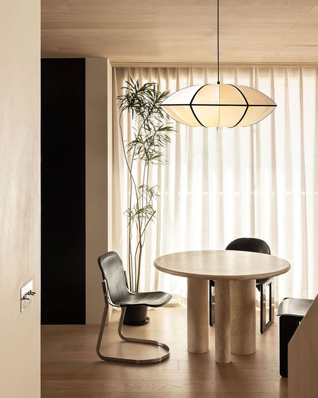 CHARLESTON WOVEN CANOPY HANGING LAMP
