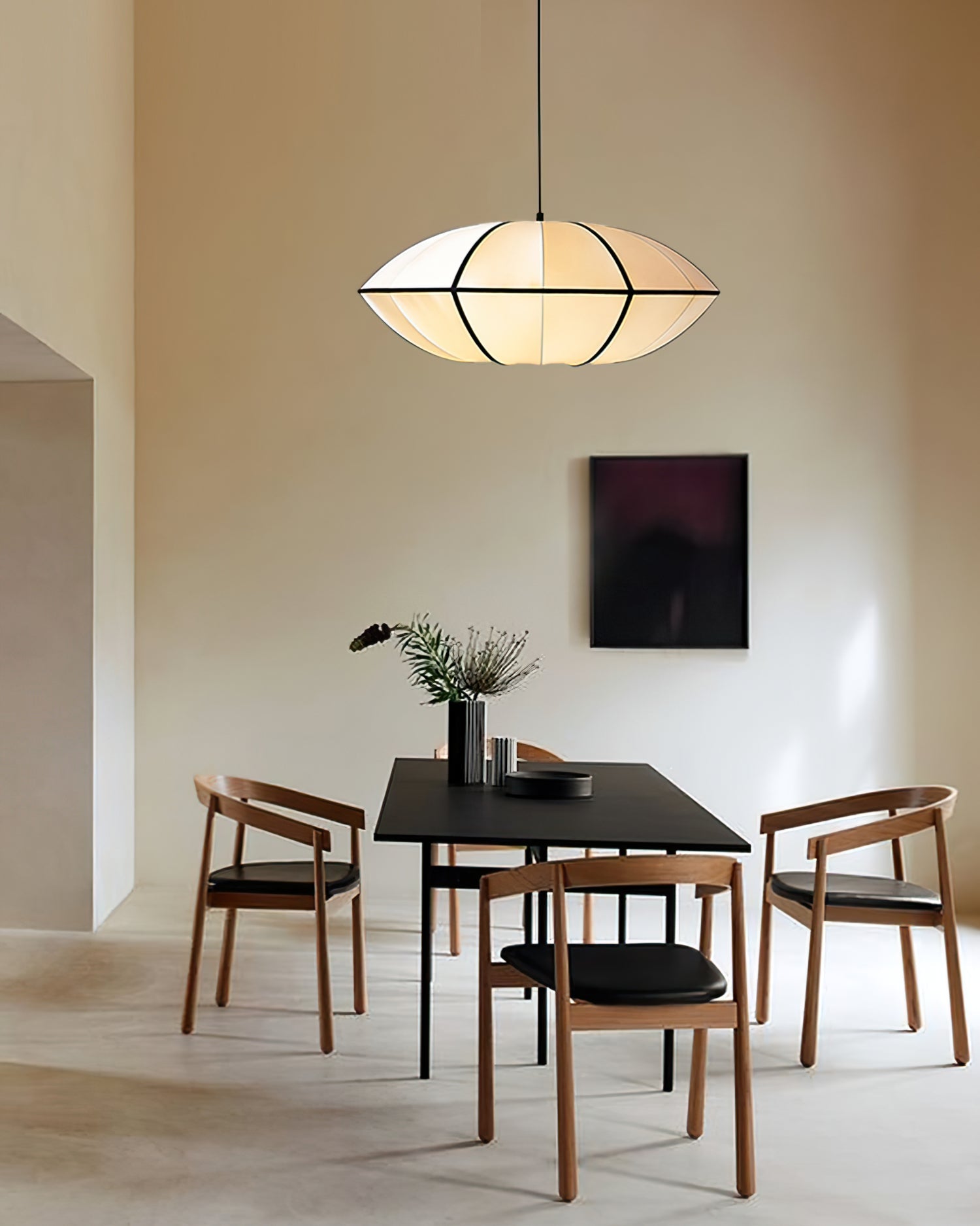 CHARLESTON WOVEN CANOPY HANGING LAMP