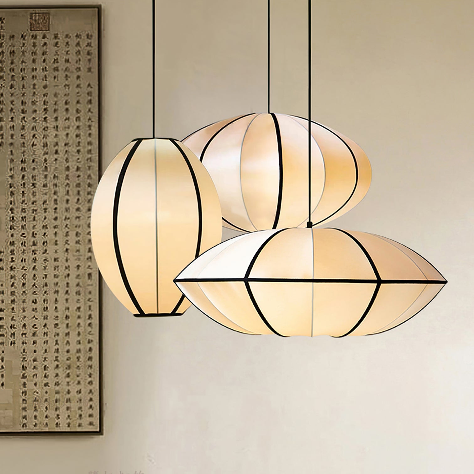 CHARLESTON WOVEN CANOPY HANGING LAMP