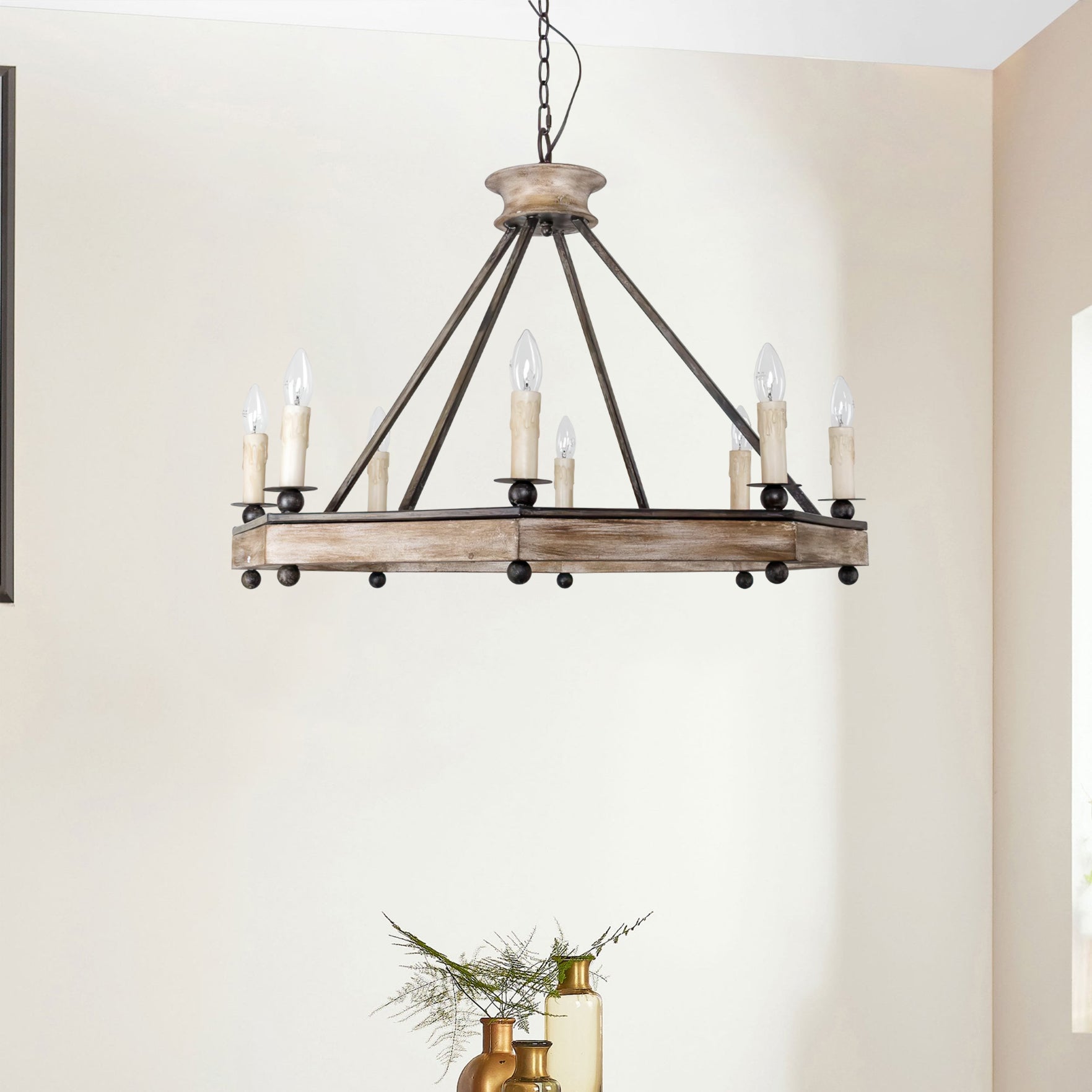 FENWICK FLAME INSPIRED CEILING LIGHT