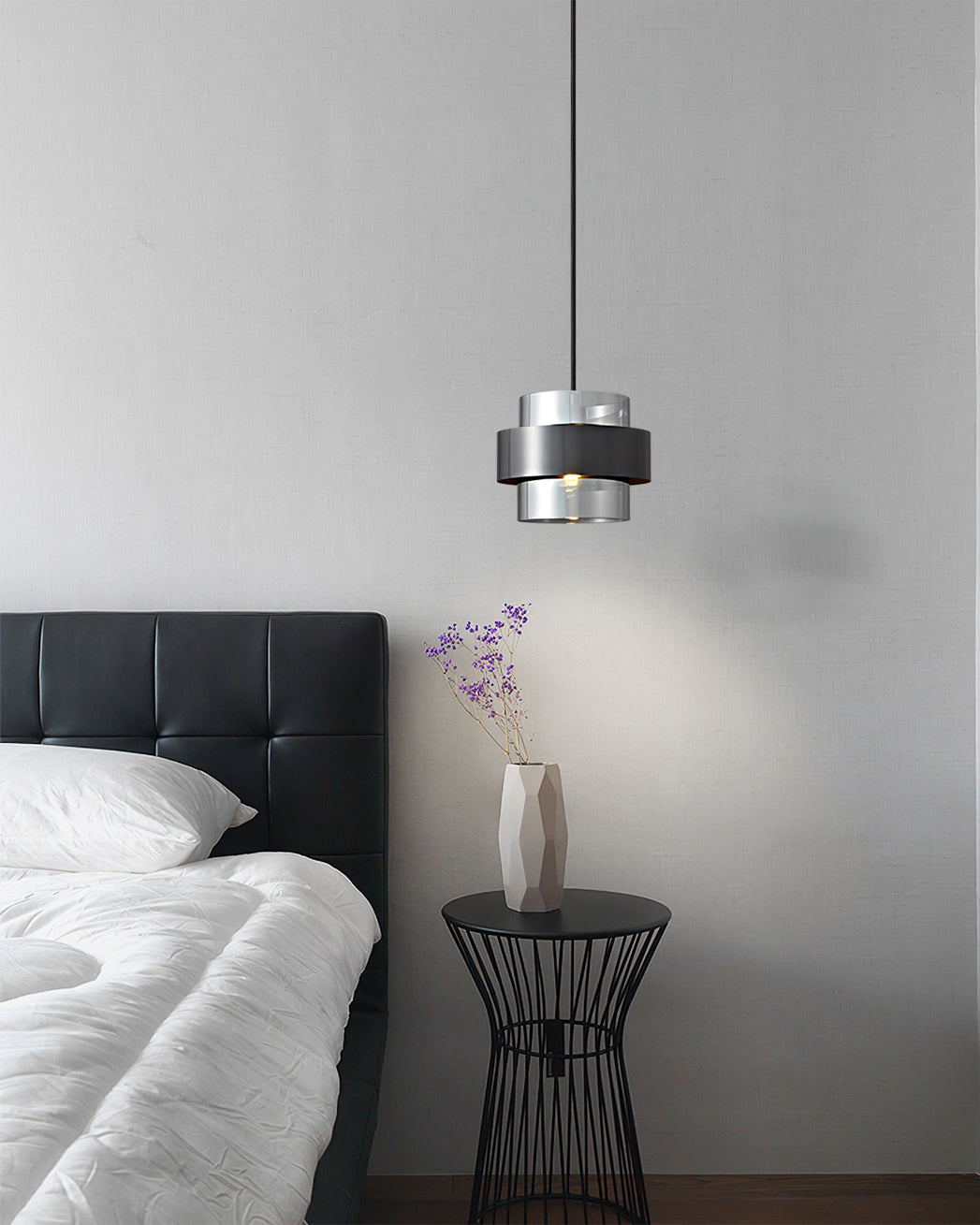 WINTHROP GLASS TEARDROP HANGING LIGHT