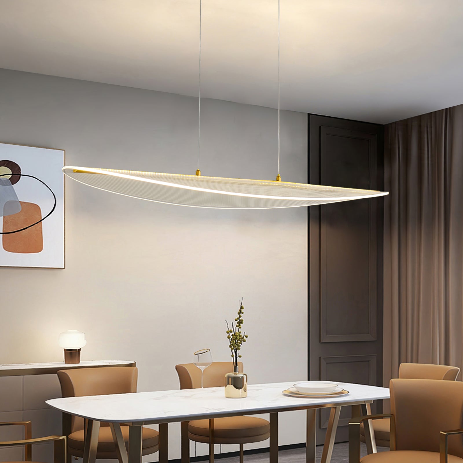 FENWICK HANGING GLASS ORB LANTERN