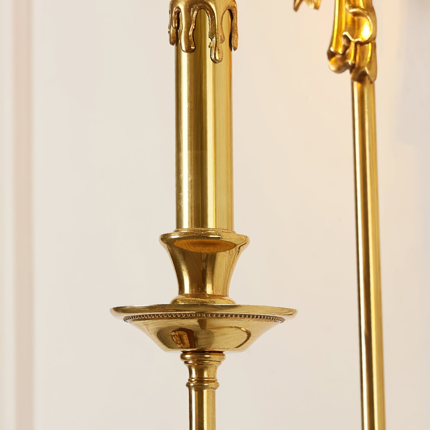 WINTHORPE ARCHING BRASS WALL SCONCE
