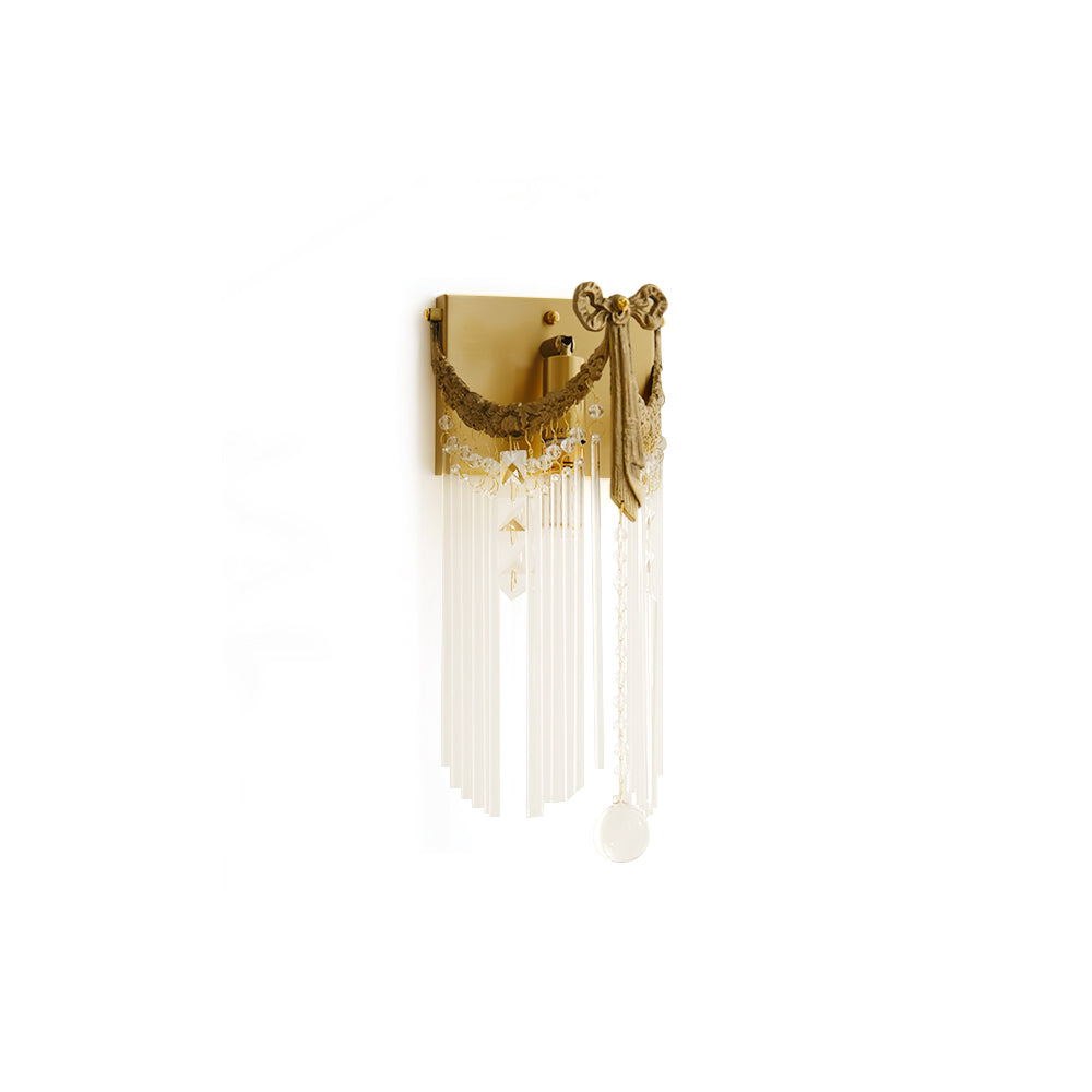 WINTHROP CRYSTAL BOWTIE WALL SCONCE