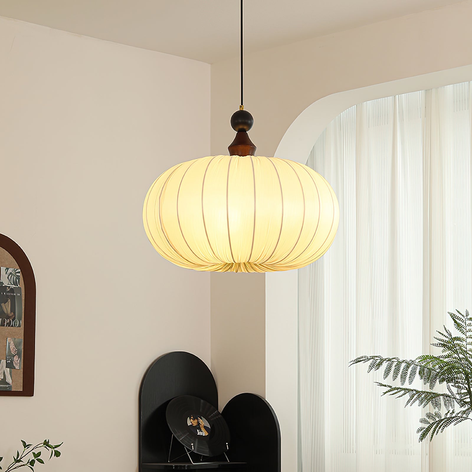 BRAMBLETON HANGING GLOBE ILLUMINATOR