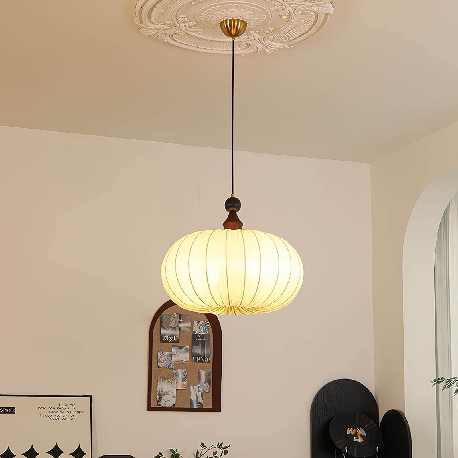 BRAMBLETON HANGING GLOBE ILLUMINATOR