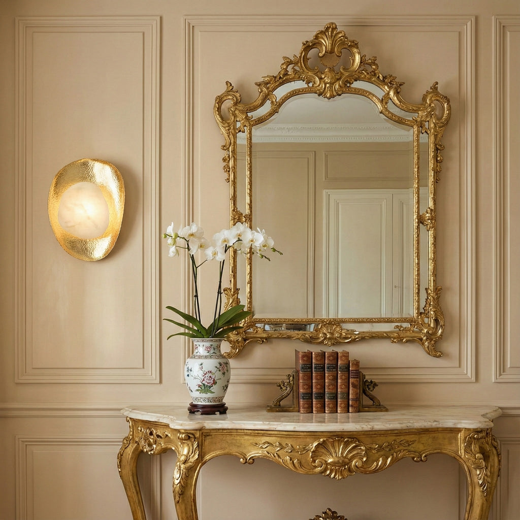 Winthrop Luminescent Alabaster Sconce