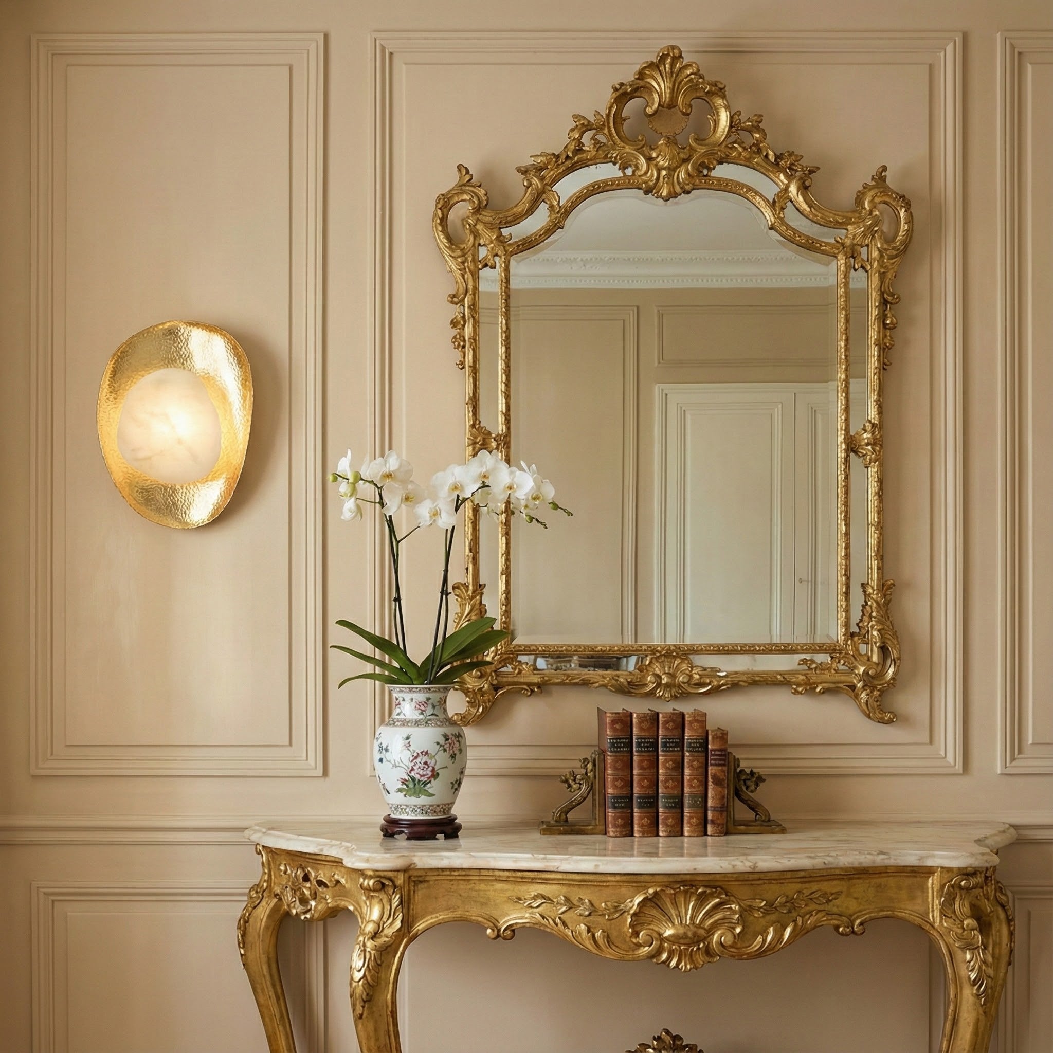 Winthrop Luminescent Alabaster Sconce