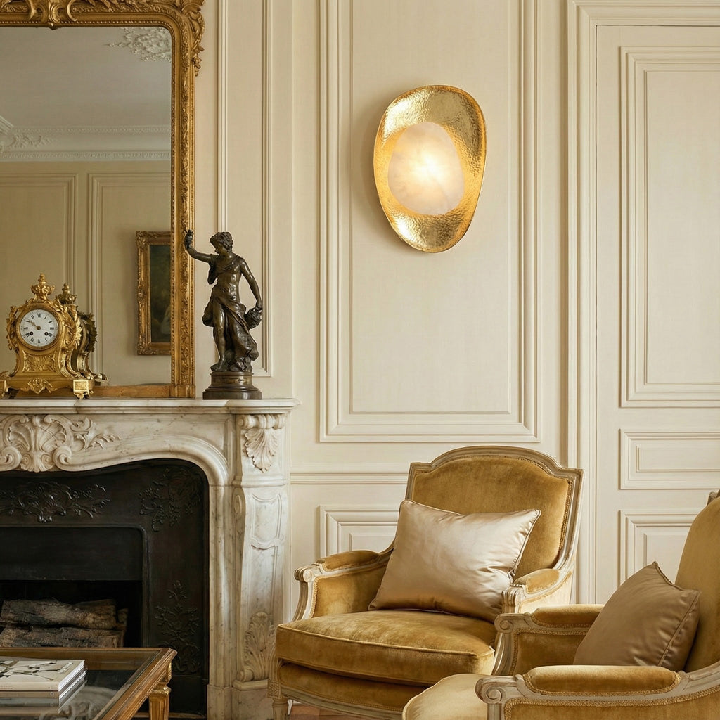 Winthrop Luminescent Alabaster Sconce