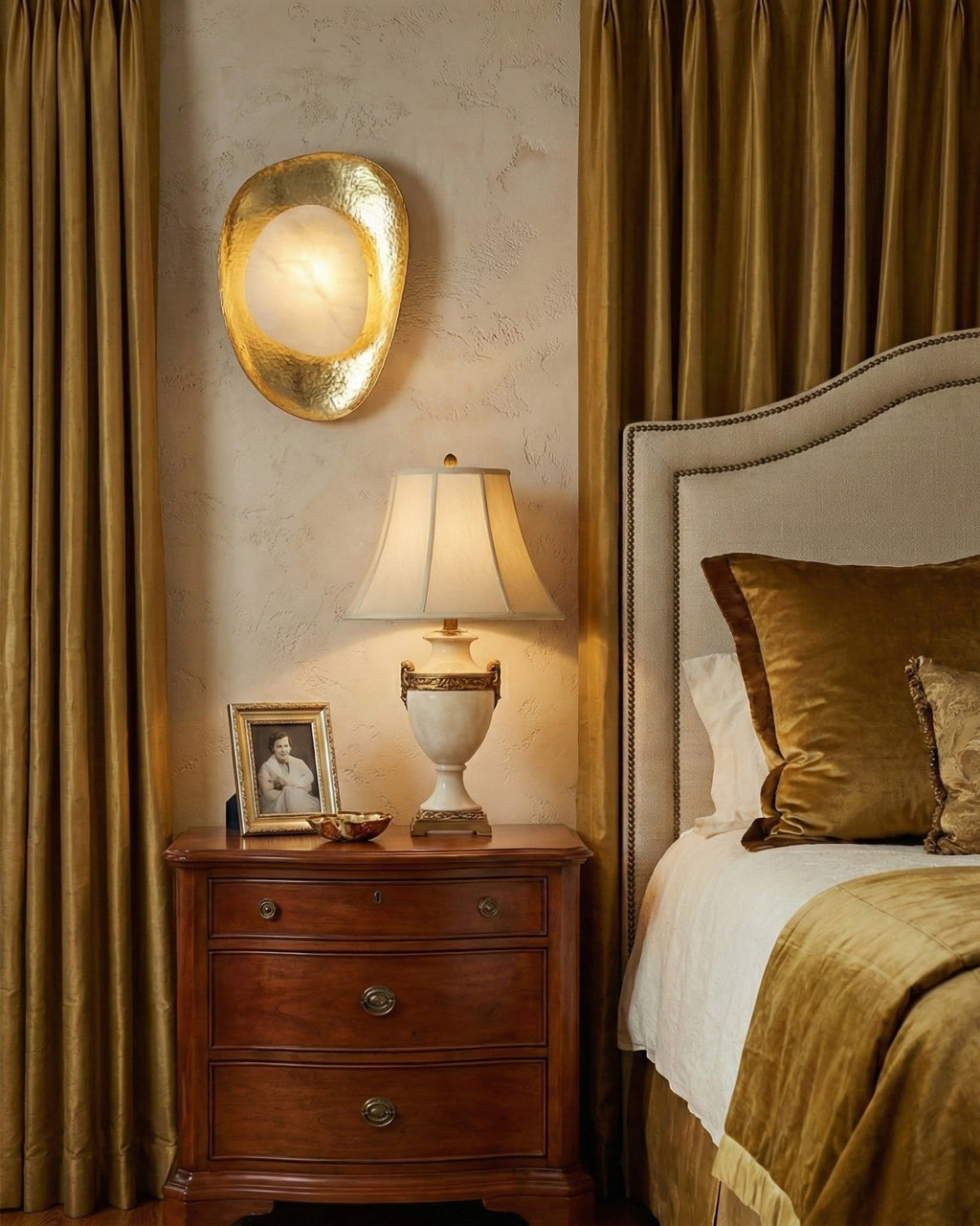 Winthrop Luminescent Alabaster Sconce