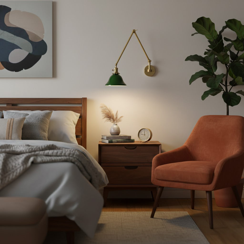 FENWICK ADJUSTABLE SWINGING WALL LIGHT