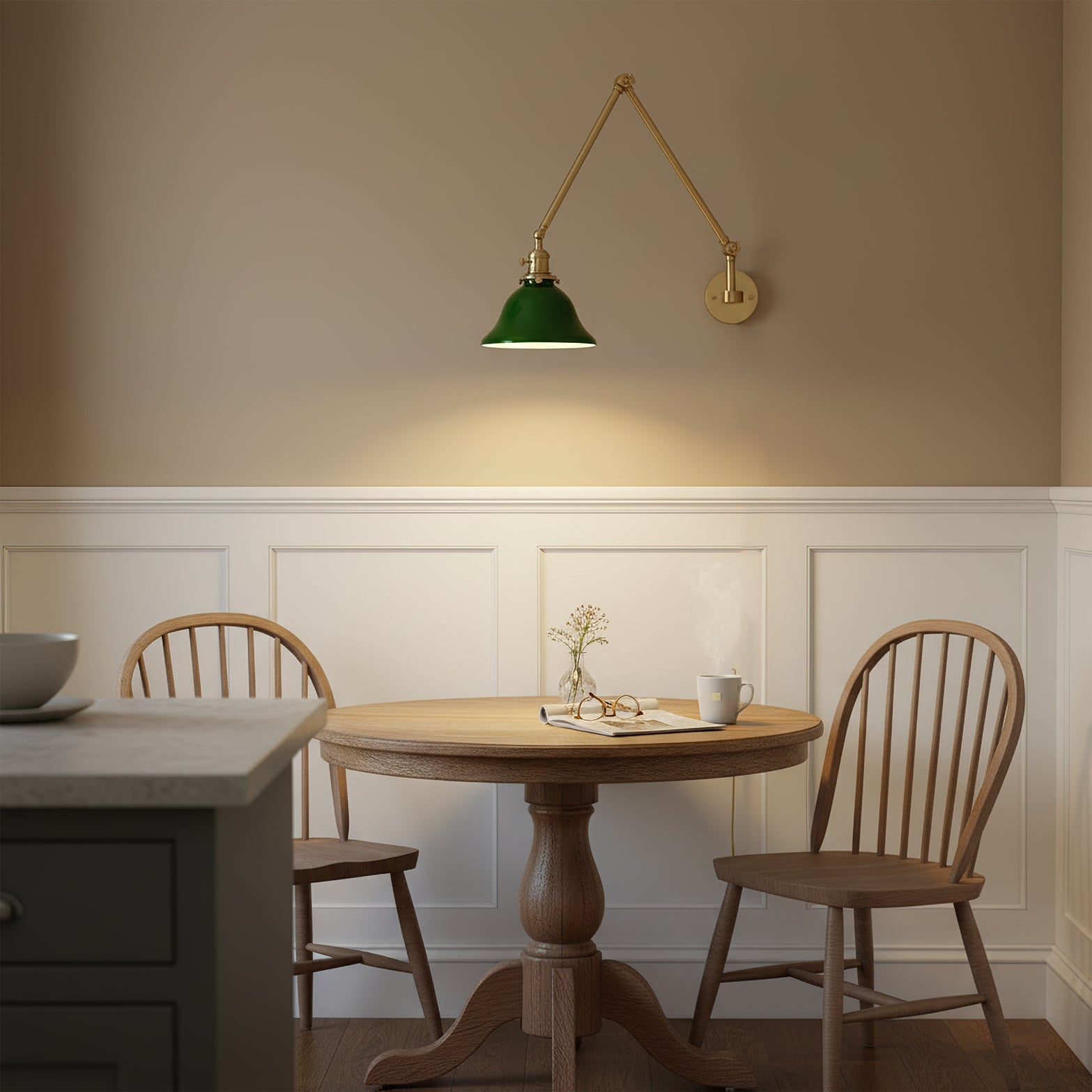 FENWICK ADJUSTABLE SWINGING WALL LIGHT