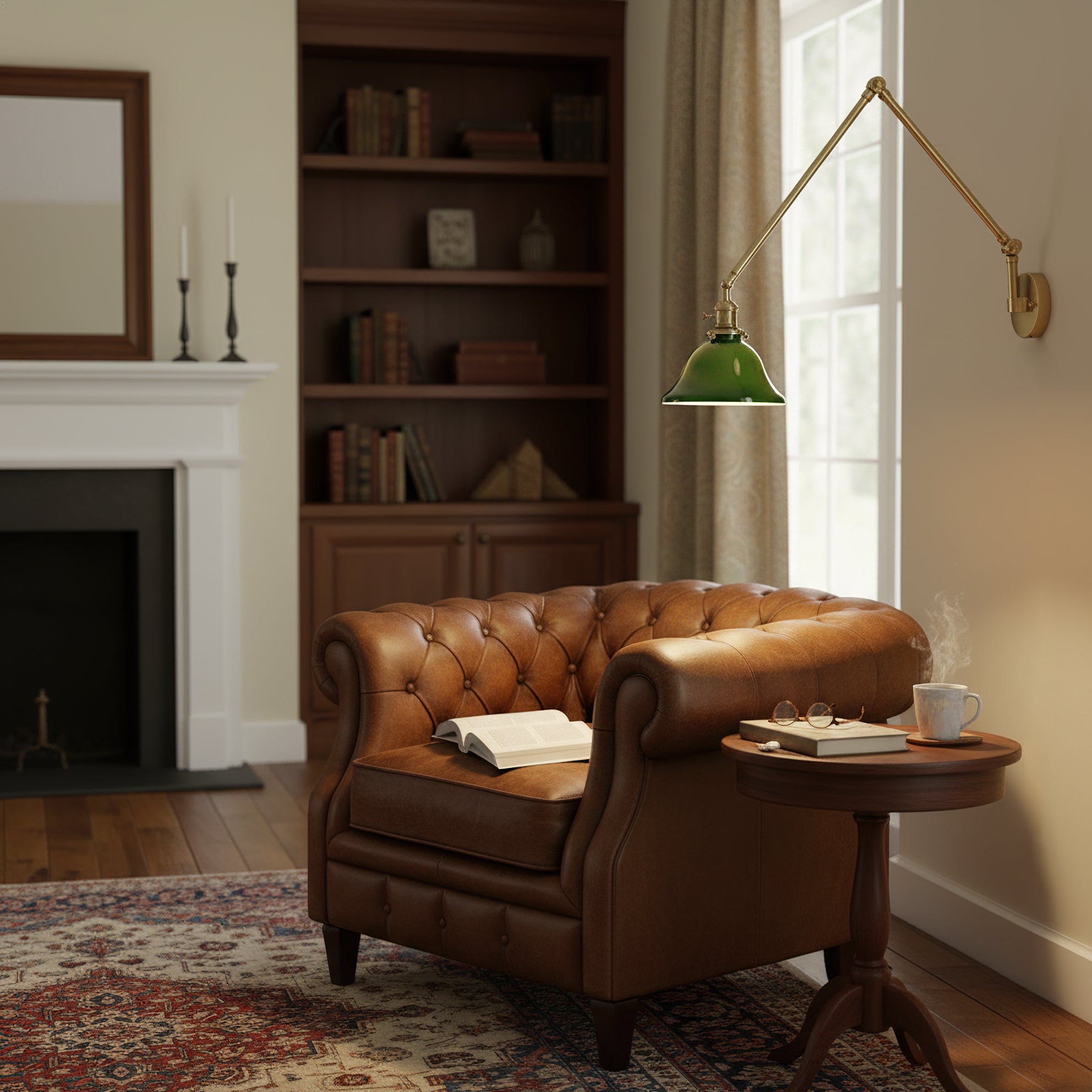FENWICK ADJUSTABLE SWINGING WALL LIGHT